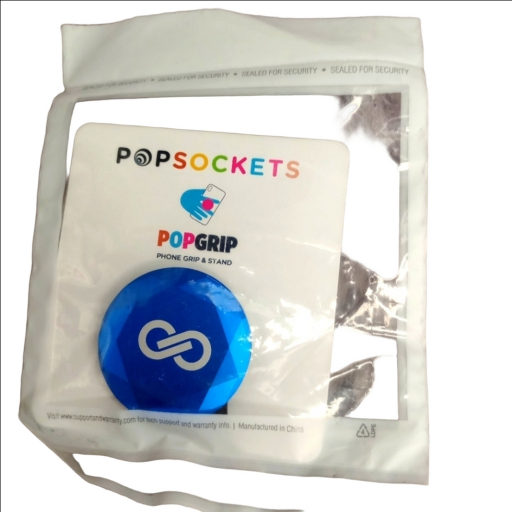 Popsockets Poshmark Swag Blue Gemstone Jeweled Phone Stand